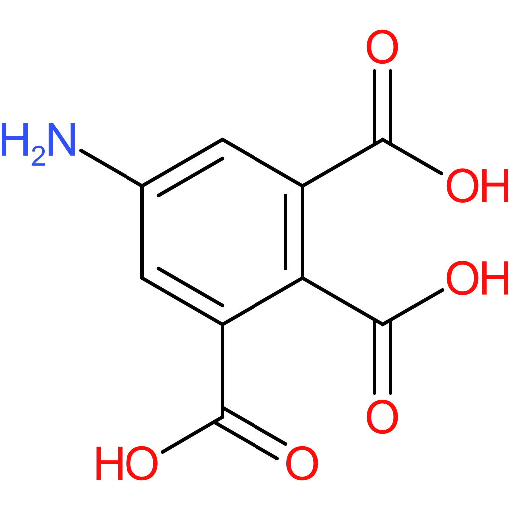 5-Aminobenzene-1,2,3-tricarboxylic acid