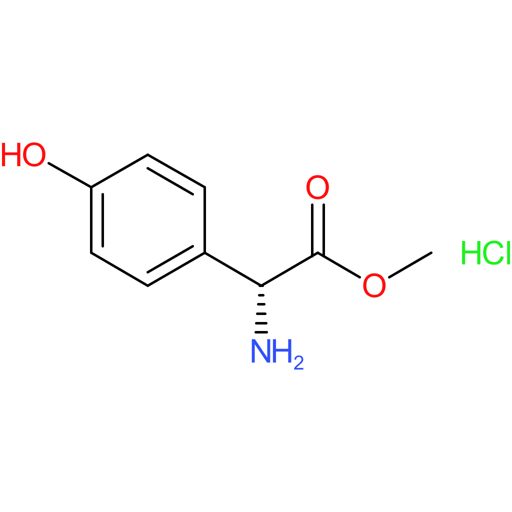 D-4-hydroxyphenylglycine methyl ester HCl