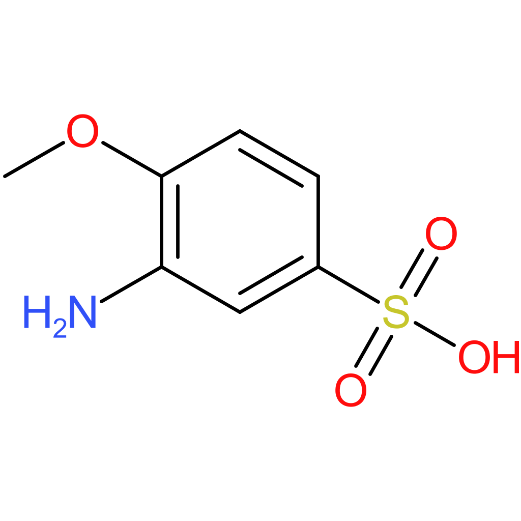 3-Amino-4-methoxybenzenesulfonic acid