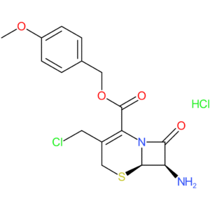 (6R,7R)-4-Methoxybenzyl 7-amino-3-(chloromethyl)-8-oxo-5-thia-1-azabicyclo[4.2.0]oct-2-ene-2-carboxylate hydrochloride