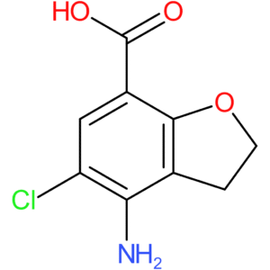 4-Amino-5-chloro-2,3-dihydrobenzofuran-7-carboxylic Acid
