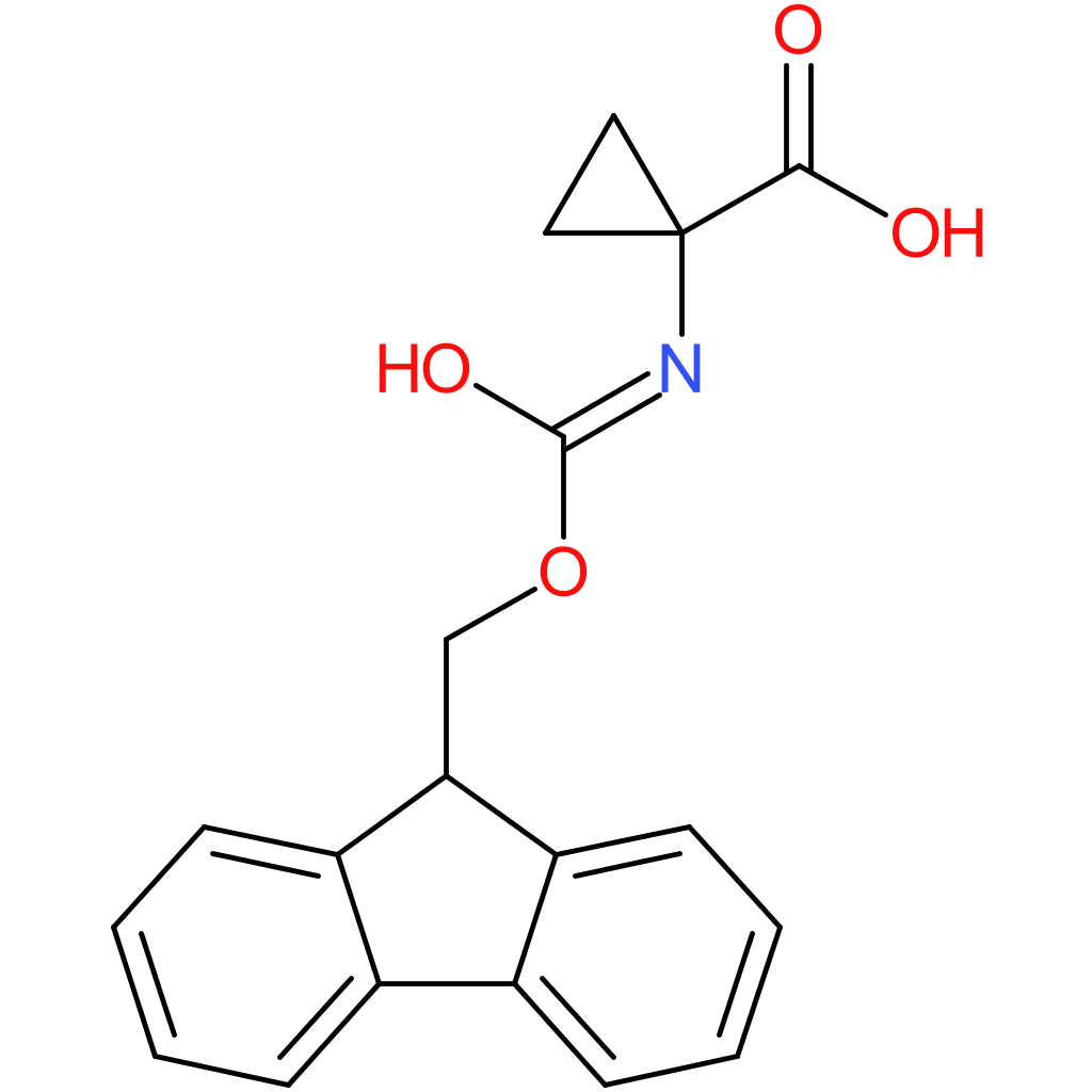 1-(Fmoc-amino)cyclopropanecarboxylic Acid