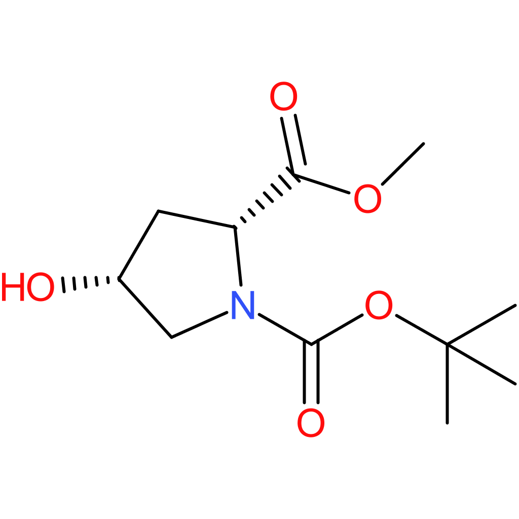 Methyl (2R,4R)-1-Boc-4-hydroxypyrrolidine-2-carboxylate