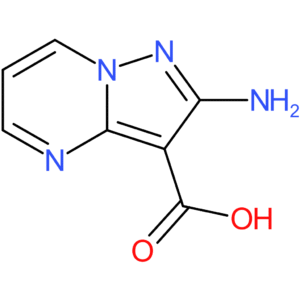 2-Aminopyrazolo[1,5-a]pyrimidine-3-carboxylic acid