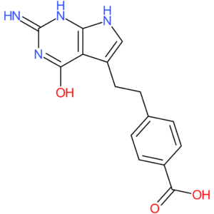 4-(2-(2-Amino-4-oxo-4,7-dihydro-1H-pyrrolo[2,3-d]pyrimidin-5-yl)ethyl)benzoic acid