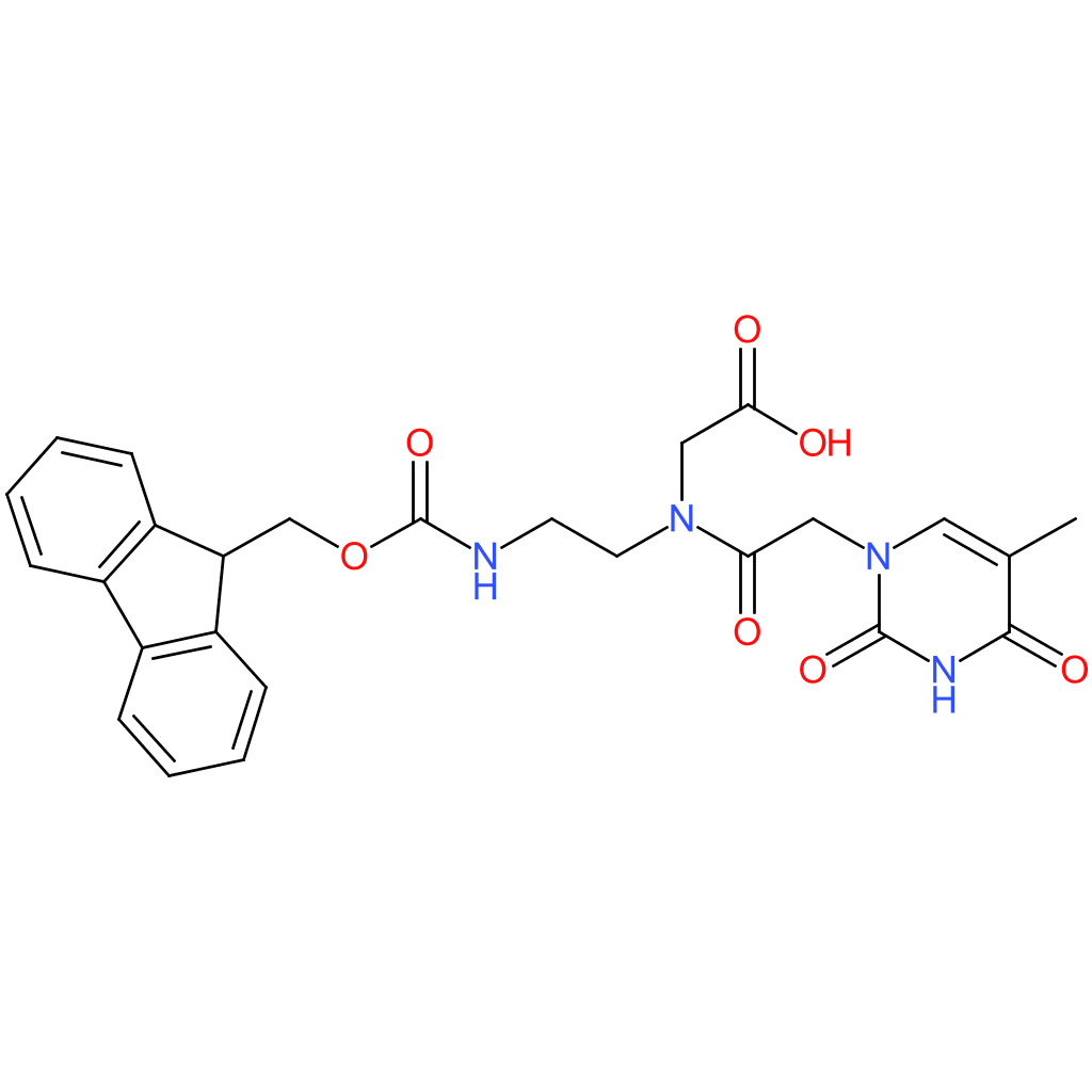 Glycine, N-[2-(3,4-dihydro-5-Methyl-2,4-dioxo-1(2H)-pyriMidinyl)acetyl]-N-[2-[[(9H-fluoren-9-ylMethoxy)carbonyl]aMino]ethyl]-