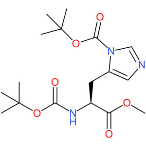 N(alpha), N-(im)-Di-Boc-L-histidine methyl ester