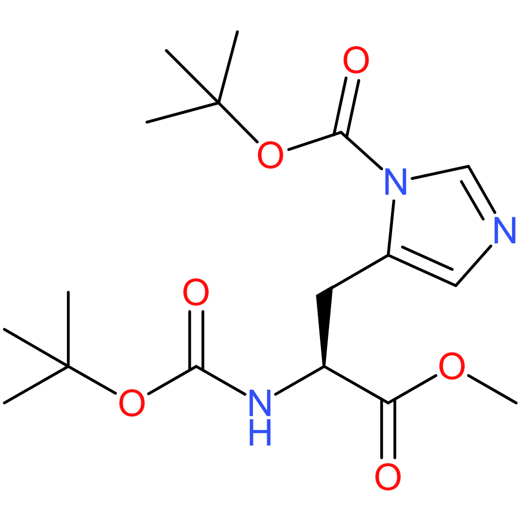 N(alpha), N-(im)-Di-Boc-L-histidine methyl ester