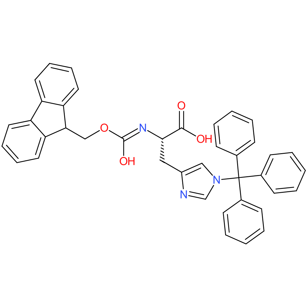 Nalpha-Fmoc-Nim-trityl-L-histidine