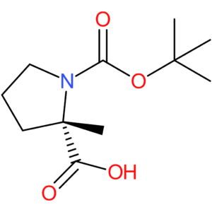 (2S)-1-(tert-Butoxycarbonyl)-2-methyl-2-pyrrolidinecarboxylic acid
