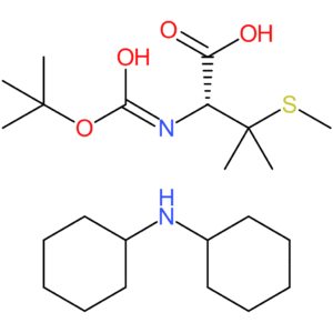 Dicyclohexylamine (R)-2-((tert-butoxycarbonyl)amino)-3-methyl-3-(methylthio)butanoate