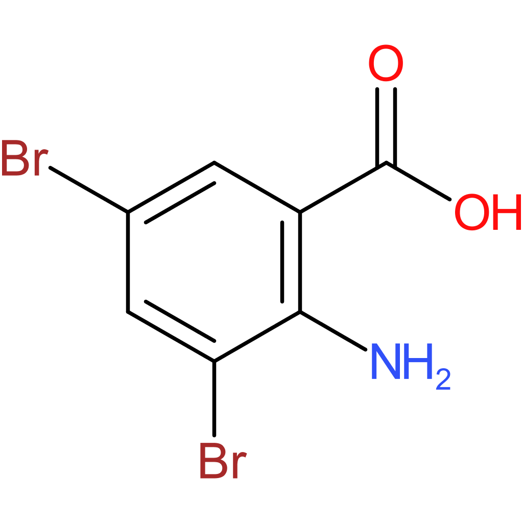 2-Amino-3,5-dibromobenzoicacid