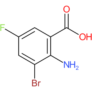 2-Amino-3-bromo-5-fluorobenzoic Acid