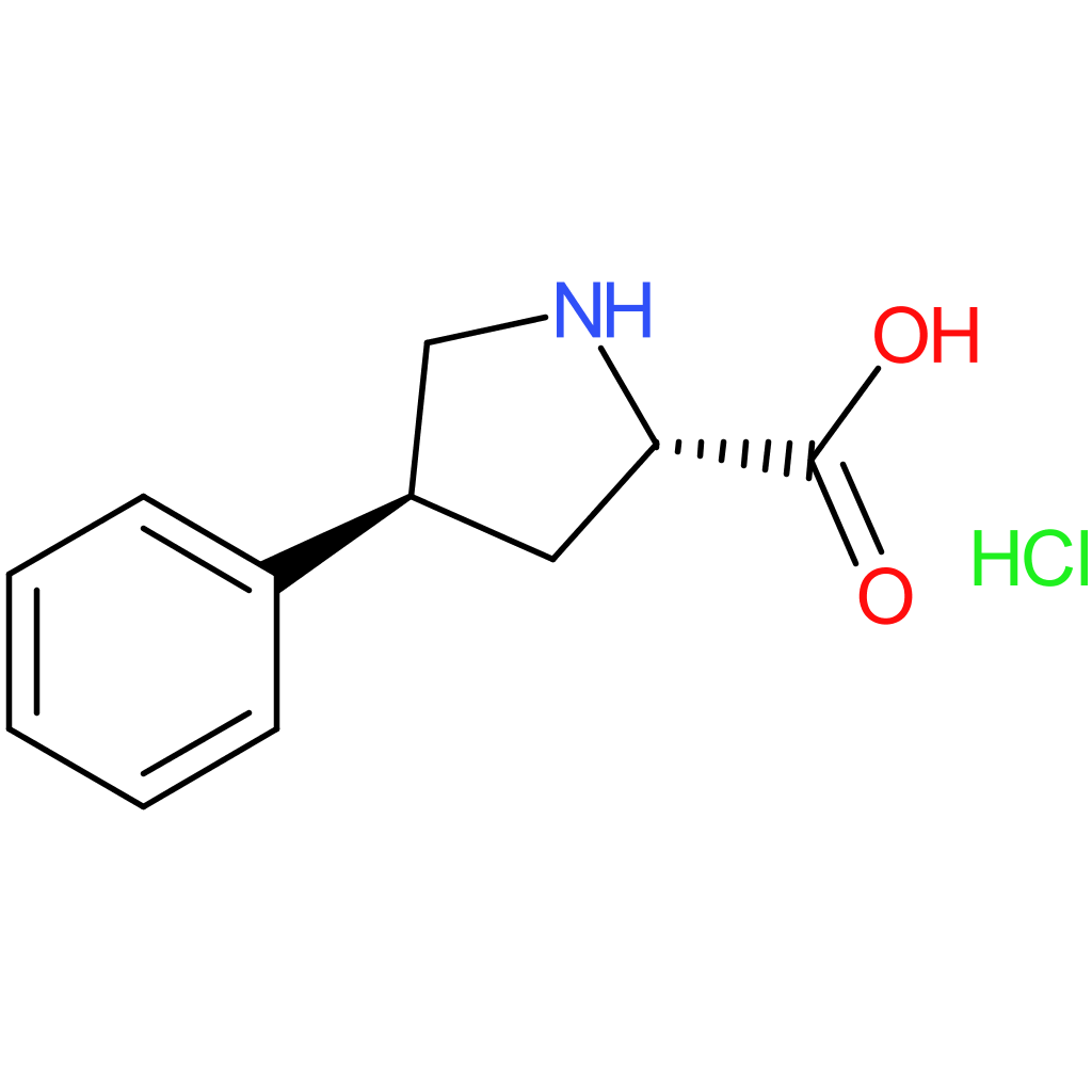 (2S,4S)-4-Phenylpyrrolidine-2-carboxylic acid hydrochloride