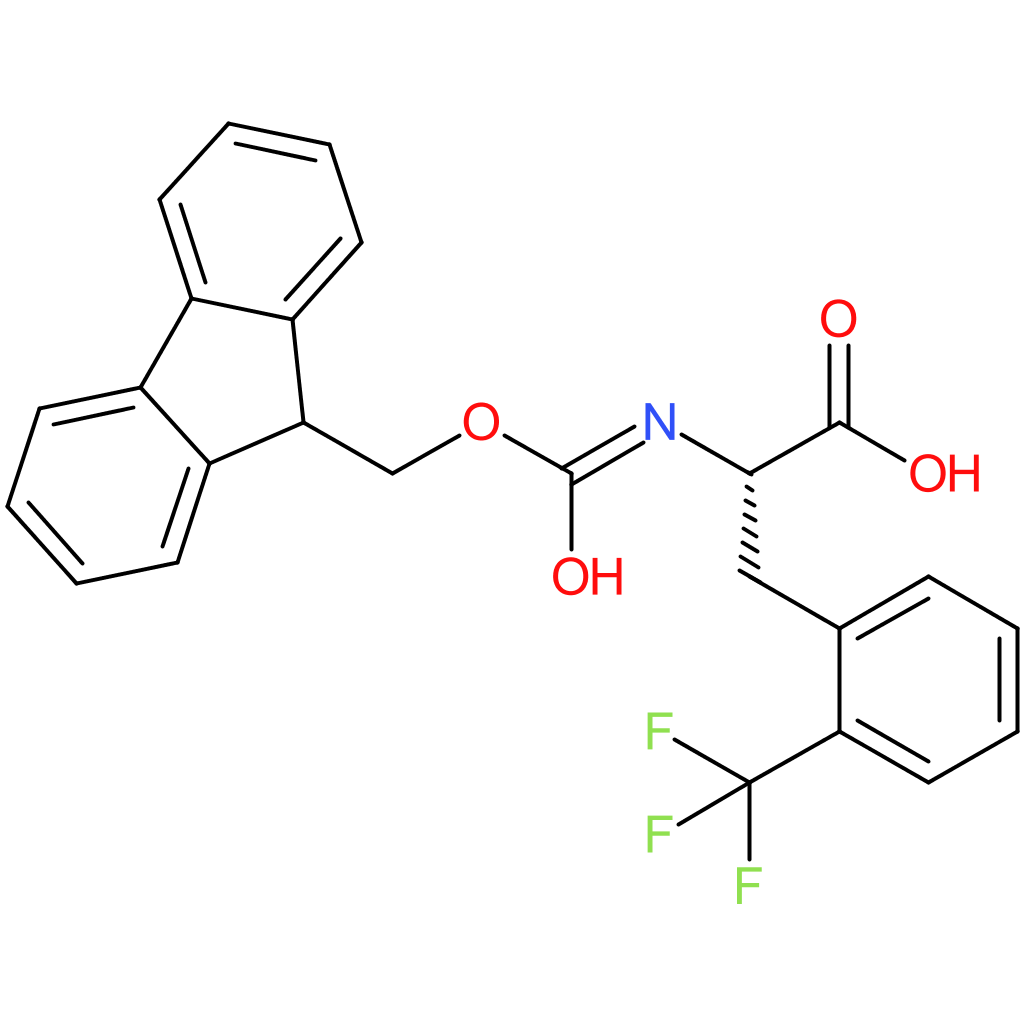 (S)-2-((((9H-Fluoren-9-yl)methoxy)carbonyl)amino)-3-(2-(trifluoromethyl)phenyl)propanoic acid