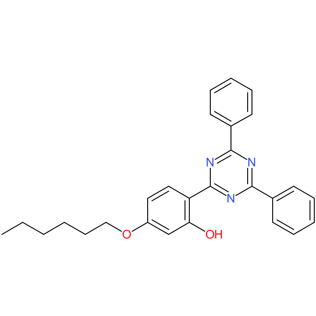 2-(4,6-Diphenyl-1,3,5-triazin-2-yl)-5-(hexyloxy)phenol