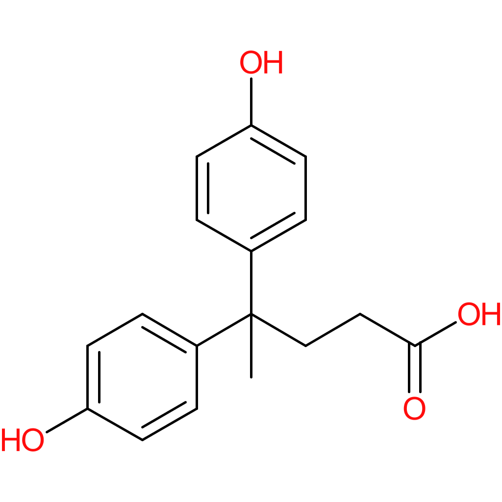 4,4-Bis(4-hydroxyphenyl)valeric Acid
