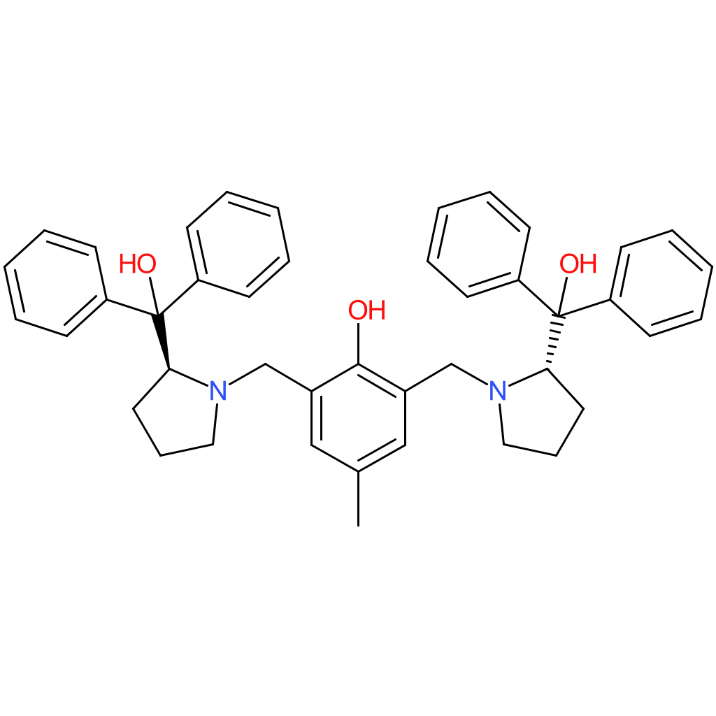(S,S)-(+)-2,6-Bis[2-(hydroxydiphenylmethyl)-1-pyrrolidinyl-methyl]-4-methylphenol