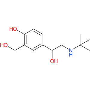 4-(2-(tert-Butylamino)-1-hydroxyethyl)-2-(hydroxymethyl)phenol