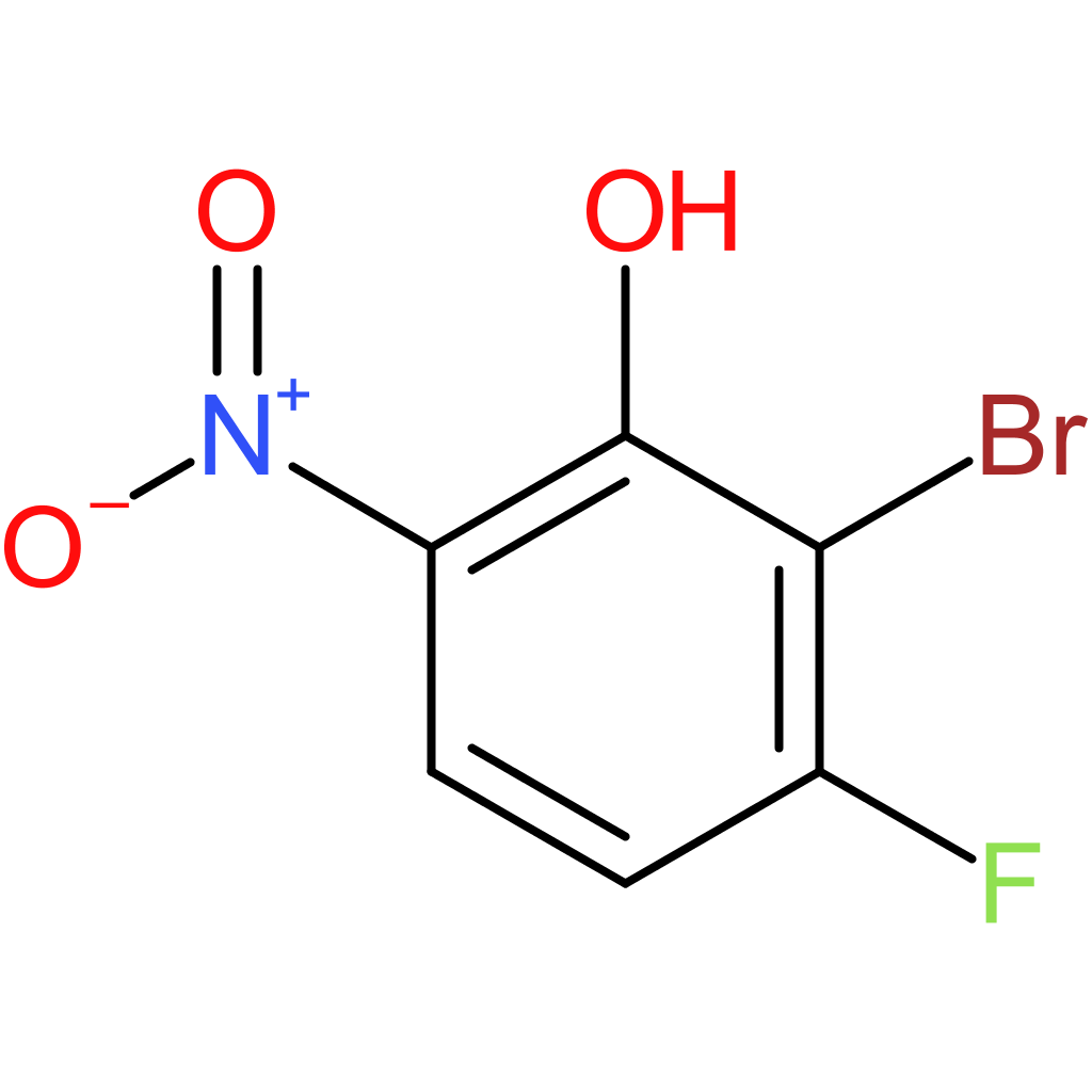 2-Bromo-3-fluoro-6-nitrophenol