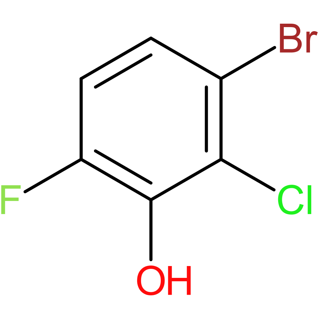 3-Bromo-2-chloro-6-fluorophenol