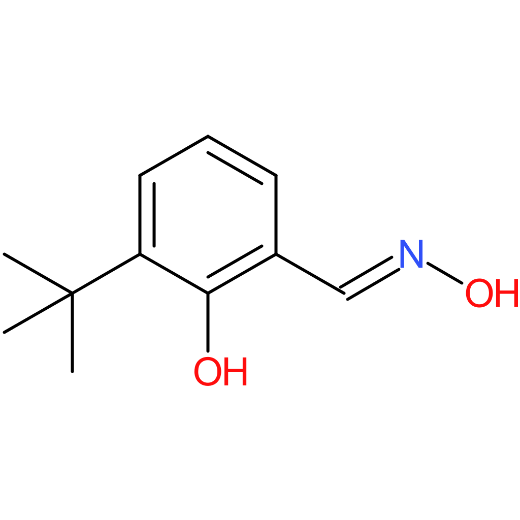 2-tert-butyl-6-[(E)-(hydroxyimino)methyl]phenol