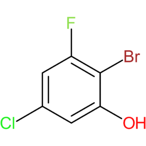2-Bromo-5-chloro-3-fluorophenol