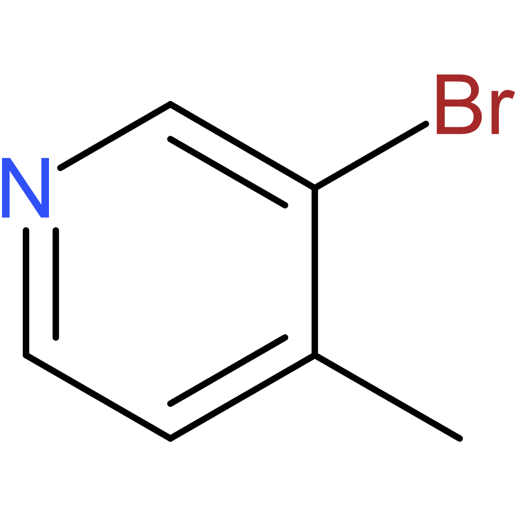 3-Bromo-4-methylpyridine