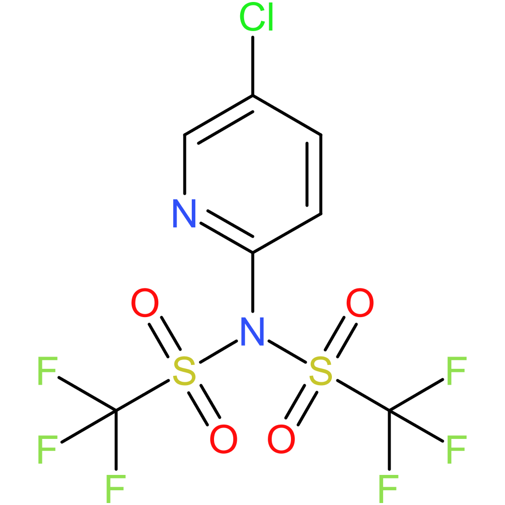 2-[N,N-Bis(trifluoromethylsulphonyl)amino]-5-chloropyridine