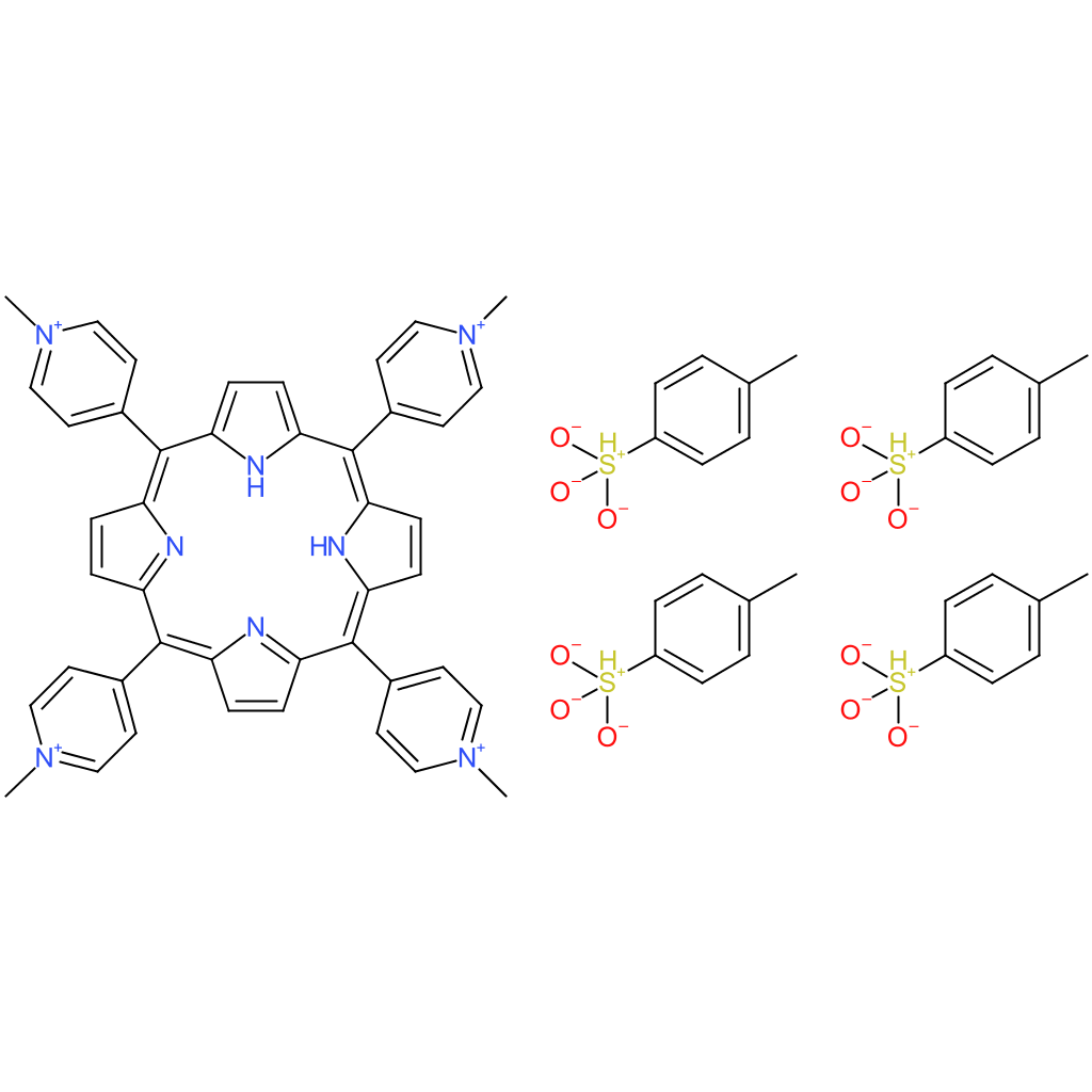 5,10,15,20-Tetrakis(1-methyl-4-pyridinio)porphyrin tetra(p-toluenesulfonate) Dye content 97 %