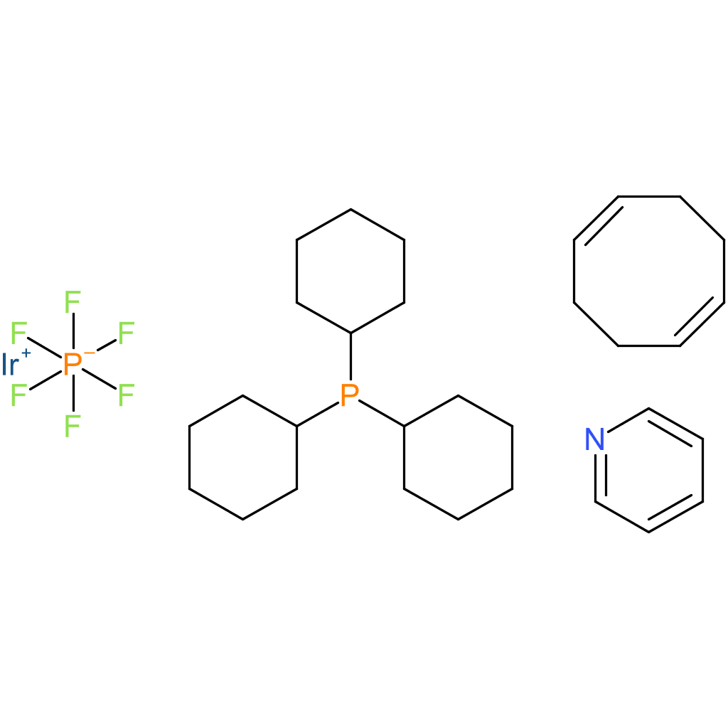 (1,5-Cyclooctadiene)(pyridine)(tricyclohexylphosphine)-iridium(I) hexafluorophosphate 85%