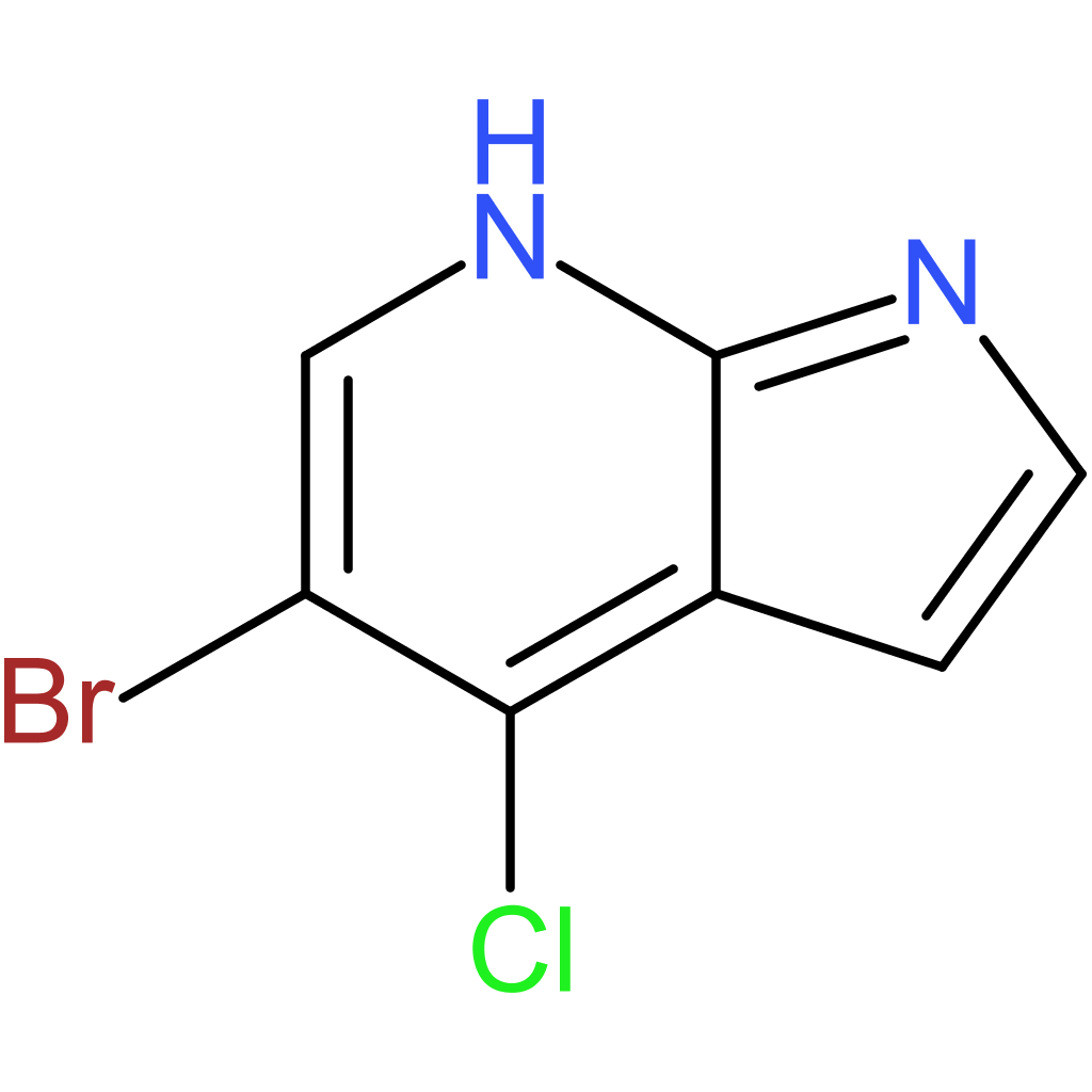 5-Bromo-4-chloro-1H-pyrrolo[2,3-b]pyridine