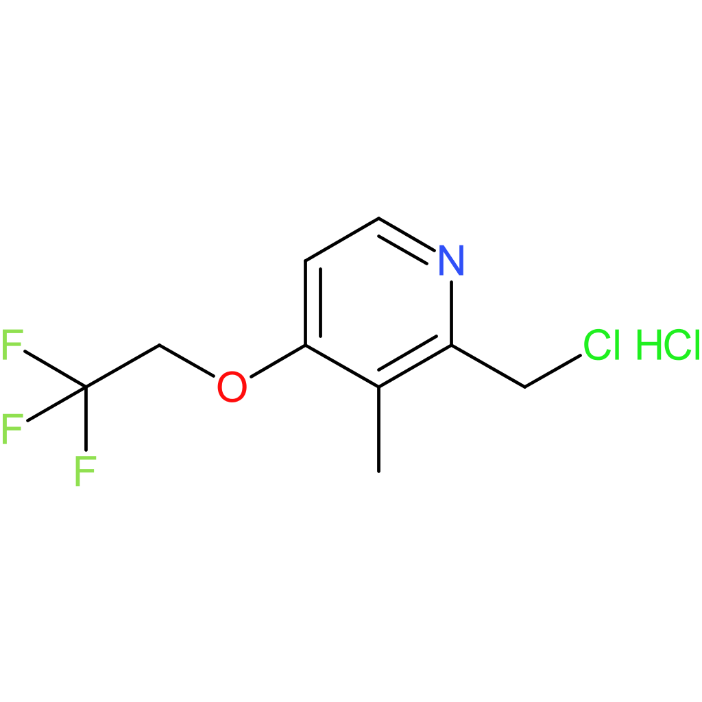 2-(Chloromethyl)-3-methyl-4-(2,2,2-trifluoroethoxy)pyridine Hydrochloride