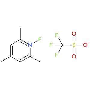 1-Fluoro-2,4,6-trimethylpyridin-1-ium trifluoromethanesulfonate