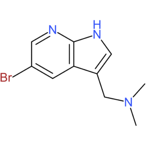 1-(5-Bromo-1H-pyrrolo[2,3-b]pyridin-3-yl)-N,N-dimethylmethanamine