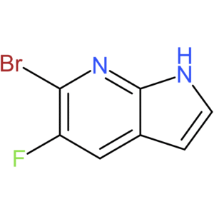 1H-Pyrrolo[2,3-b]pyridine, 6-bromo-5-fluoro-