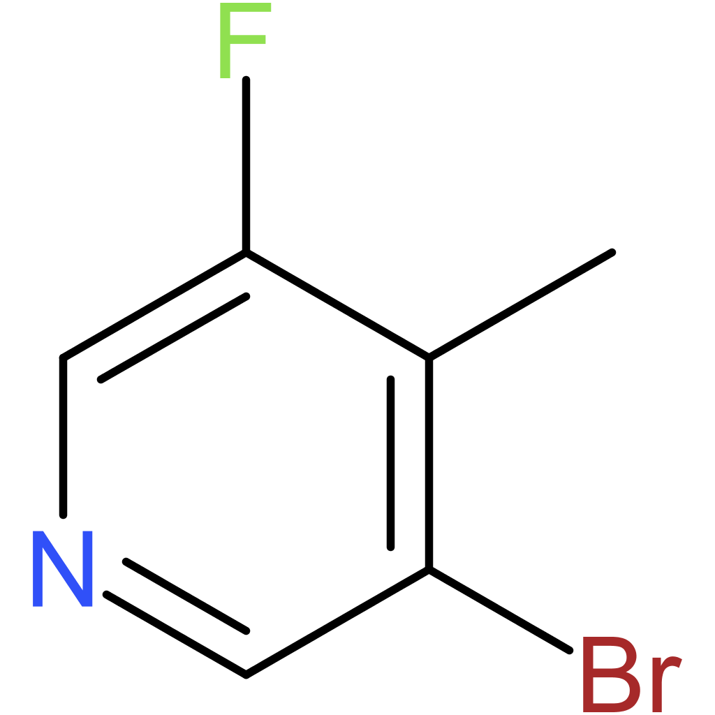 3-Bromo-5-fluoro-4-methylpyridine