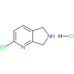 2-Chloro-6,7-dihydro-5H-pyrrolo[3,4-b]pyridine hydrochloride