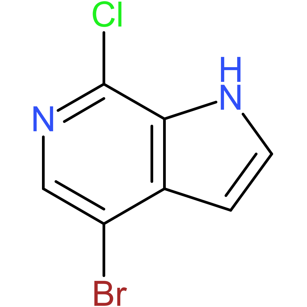 4-Bromo-7-chloro-1H-pyrrolo[2,3-c]pyridine