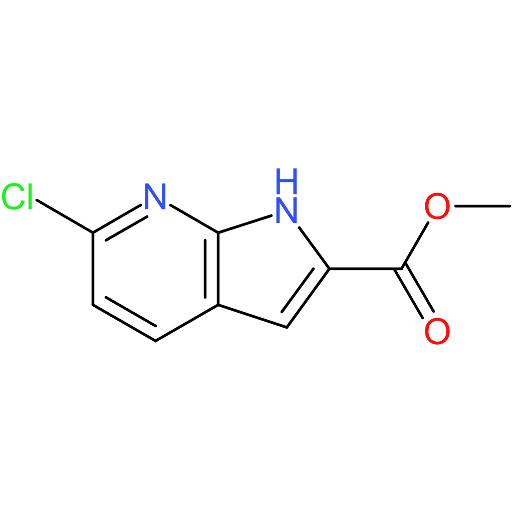 Methyl 6-chloro-7-azaindole-2-carboxylate