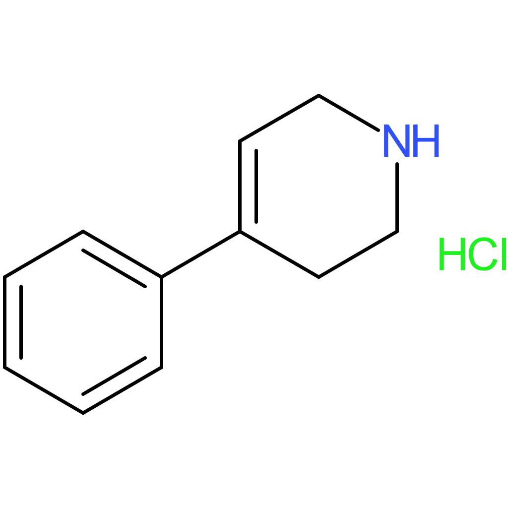 4-Phenyl-1,2,3,6-tetrahydropyridine hydrochloride