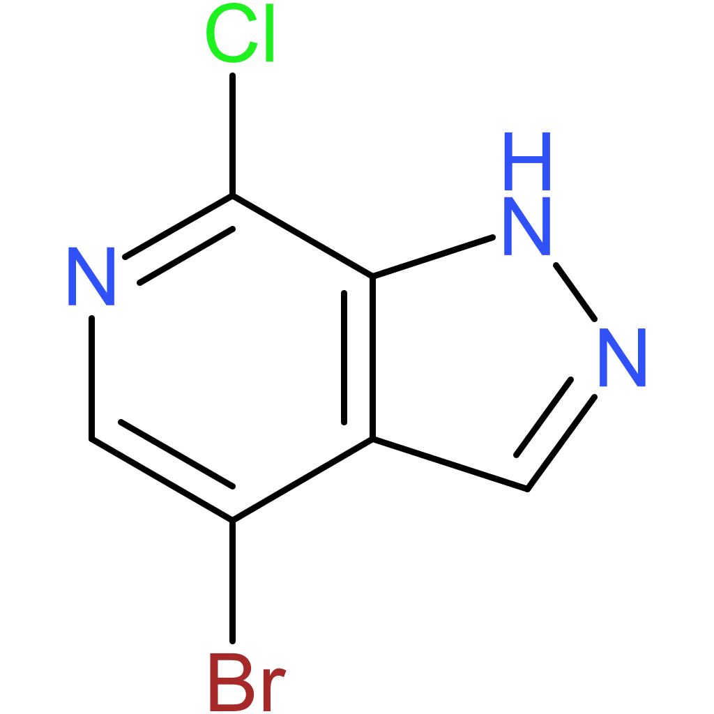 1H-Pyrazolo[3,4-c]pyridine, 4-bromo-7-chloro-