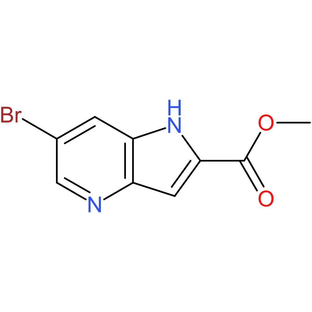 Methyl 6-bromo-1H-Pyrrolo[3,2-b]pyridine-2-carboxylate
