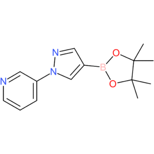3-(4-(4,4,5,5-Tetramethyl-1,3,2-dioxaborolan-2-yl)-1H-pyrazol-1-yl)pyridine