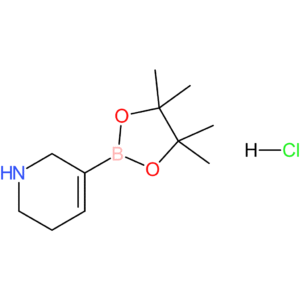 5-(4,4,5,5-tetramethyl-1,3,2-dioxaborolan-2-yl)-1,2,3,6-tetrahydropyridine hydrochloride
