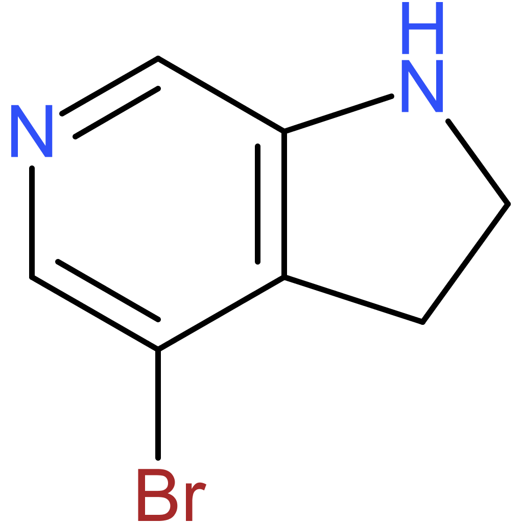 4-Bromo-2,3-dihydro-1H-pyrrolo[2,3-c]pyridine