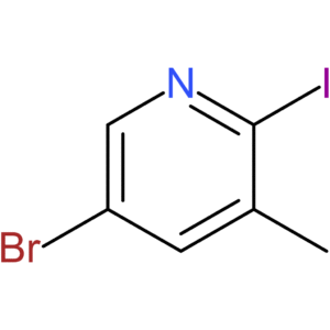 5-Bromo-2-iodo-3-methylpyridine