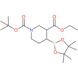1-tert-Butyl 3-ethyl 4-(4,4,5,5-tetramethyl-1,3,2-dioxaborolan-2-yl)-5,6-dihydropyridine-1,3(2H)-dicarboxylate