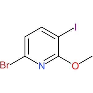 6-Bromo-3-iodo-2-methoxypyridine