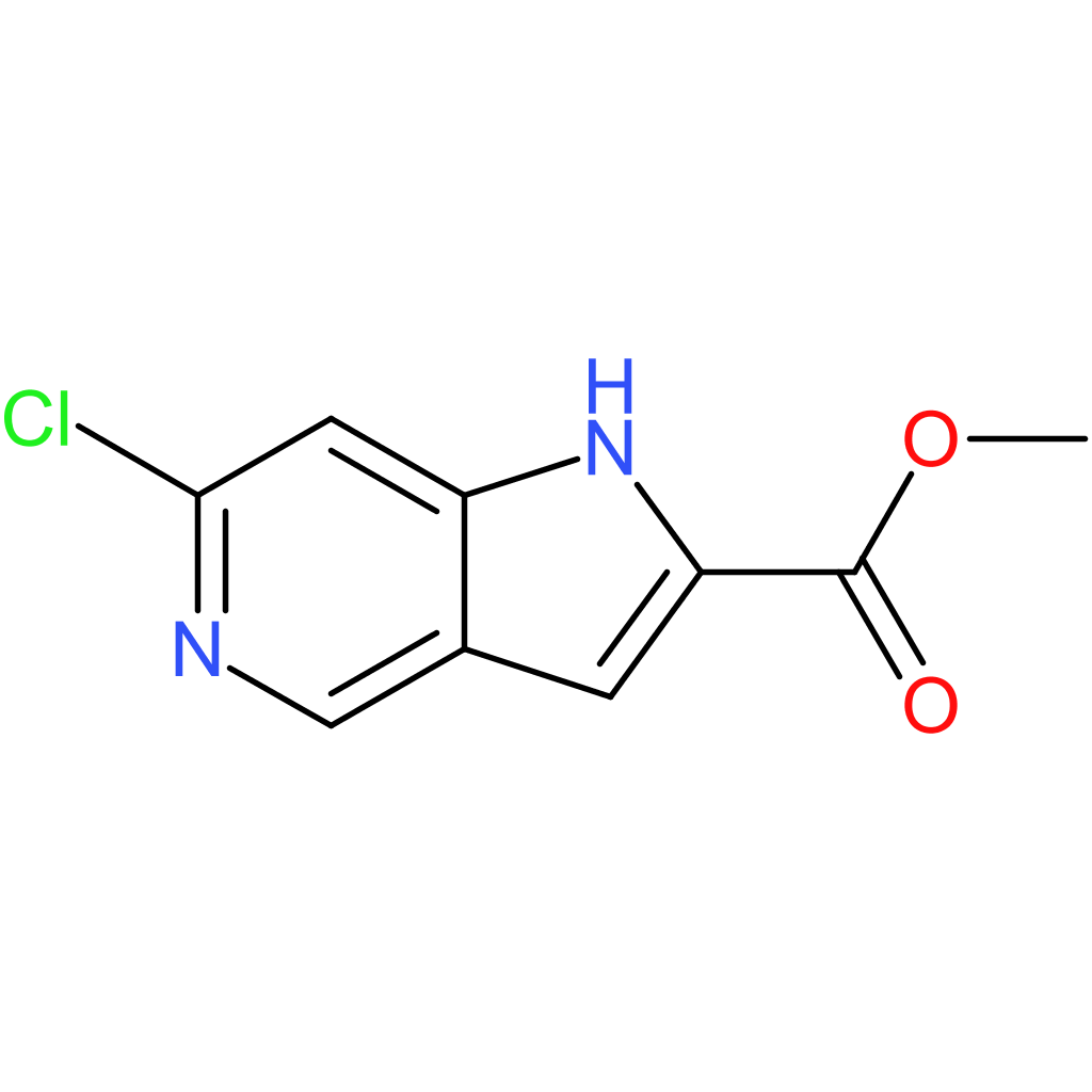 Methyl 6-chloro-1H-pyrrolo[3,2-c]pyridine-2-carboxylate